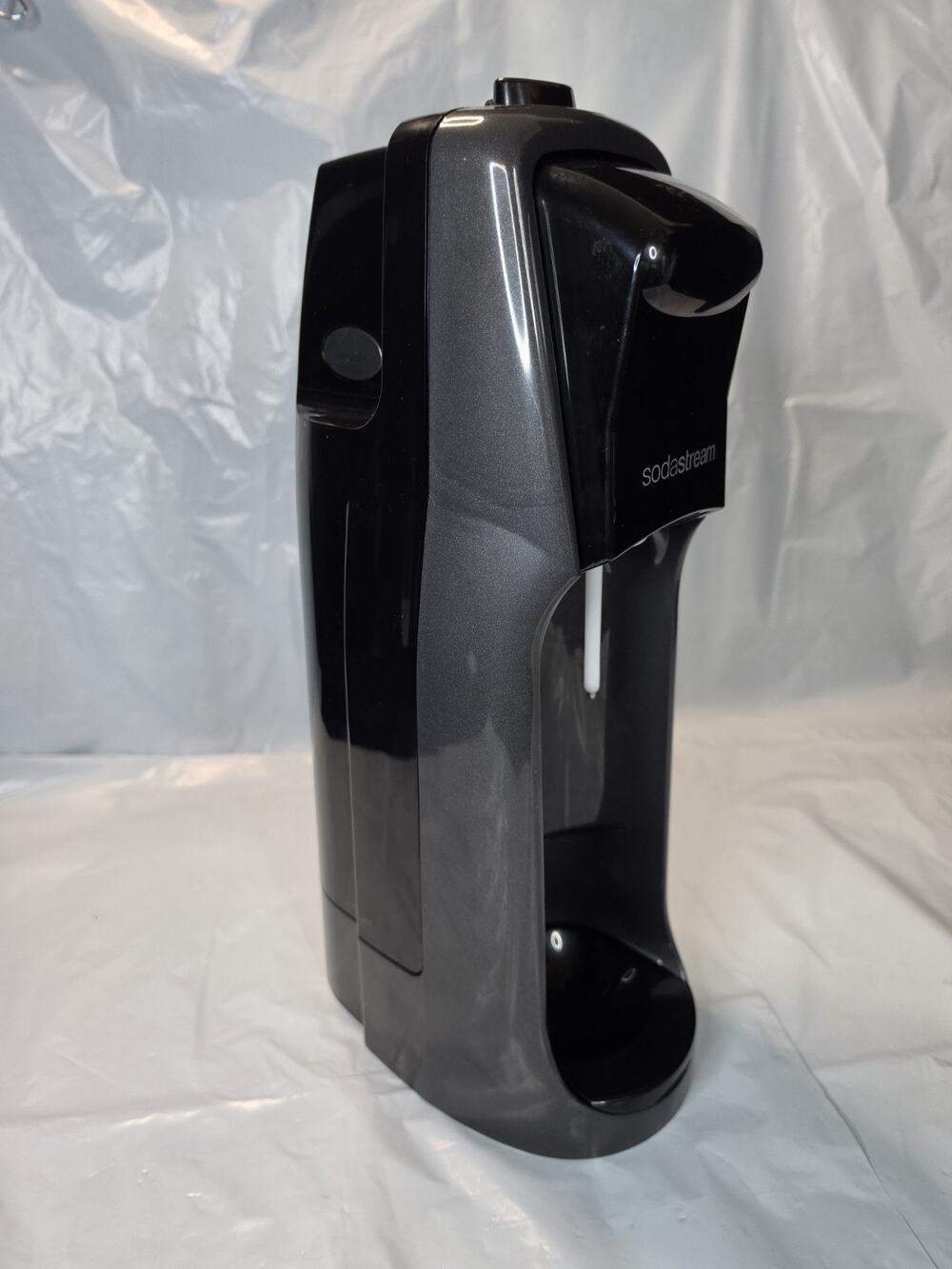 SodaStream Jet Manual Soda Maker Fizz Black/Dark Gray Clean Machine Only